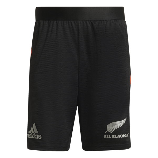 All Blacks Gym Shorts by adidas New Zealand Rugby Training Shorts Black World Rugby Shop