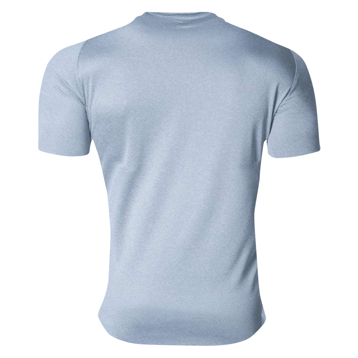 The back of a Canterbury Core Vapodri Superlight Rugby T-Shirt with a green background.