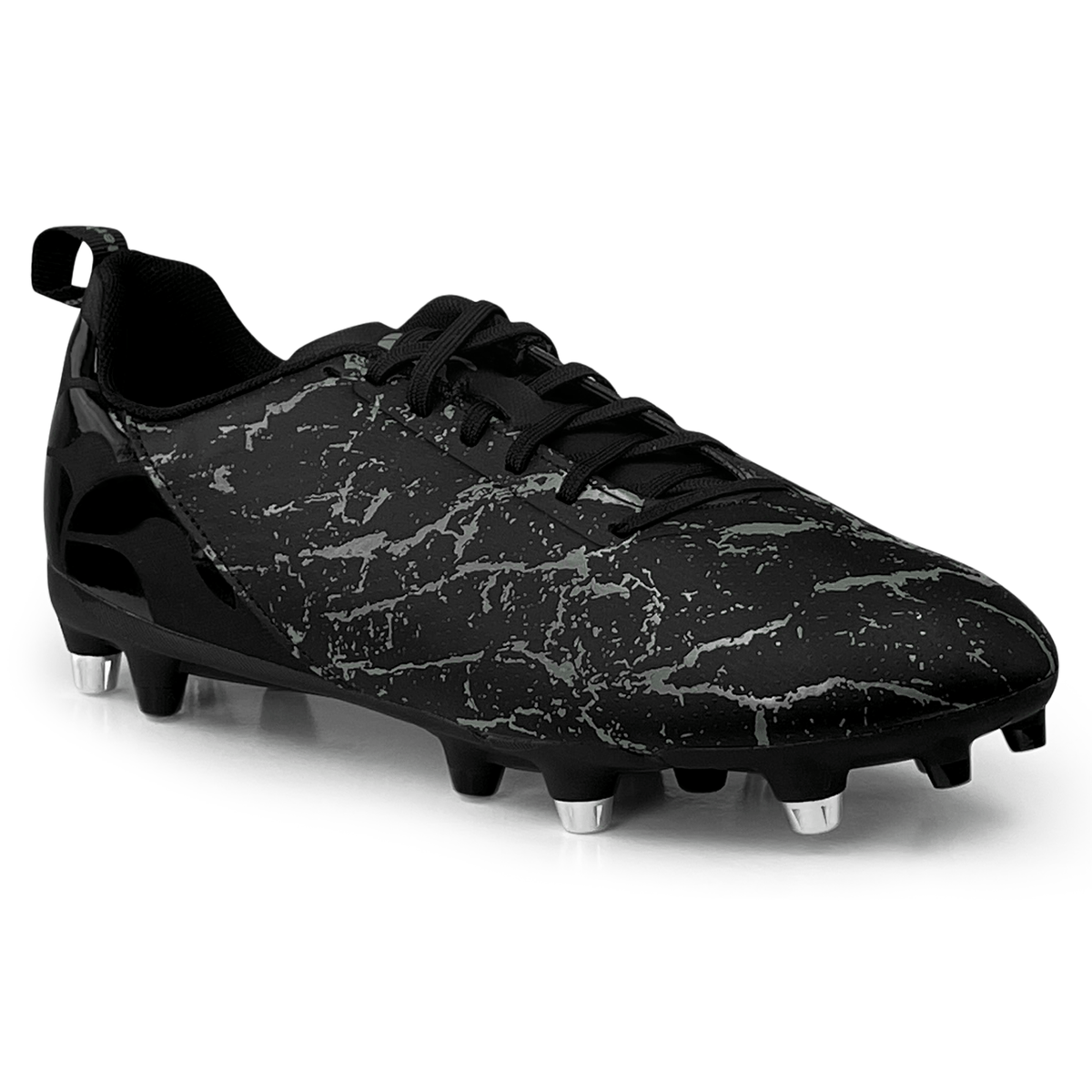 Canterbury Speed Team Rugby Cleat Soft Ground Boot Black/Grey Boot