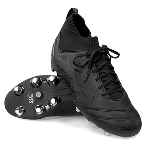 Canterbury Stampede Pro SG Rugby Cleat Soft Ground Boot Black