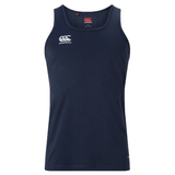 Navy sleeveless singlet with CCC logo on upper right chest.