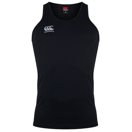 Black sleeveless singlet with CCC logo on upper right chest.