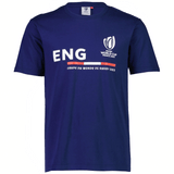 A Sportfolio Rugby World Cup 23 England Supporters T-Shirt with the word eng on it.