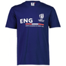 A Sportfolio Rugby World Cup 23 England Supporters T-Shirt with the word eng on it.
