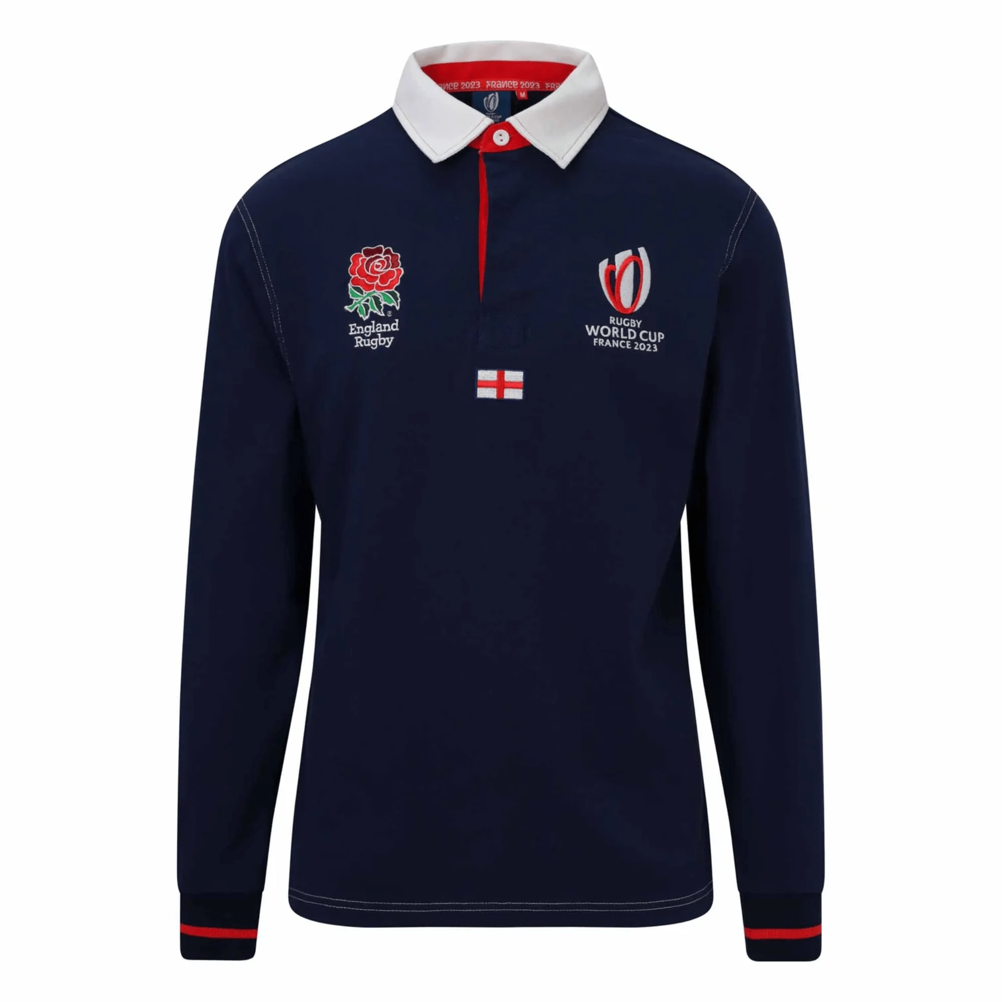 Rugby World Cup 23 x England Rugger Official RWC 23 Classic Rugby Jersey 