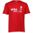 A Sportfolio Rugby World Cup 23 Wales Supporters T-Shirt with a green and white logo.