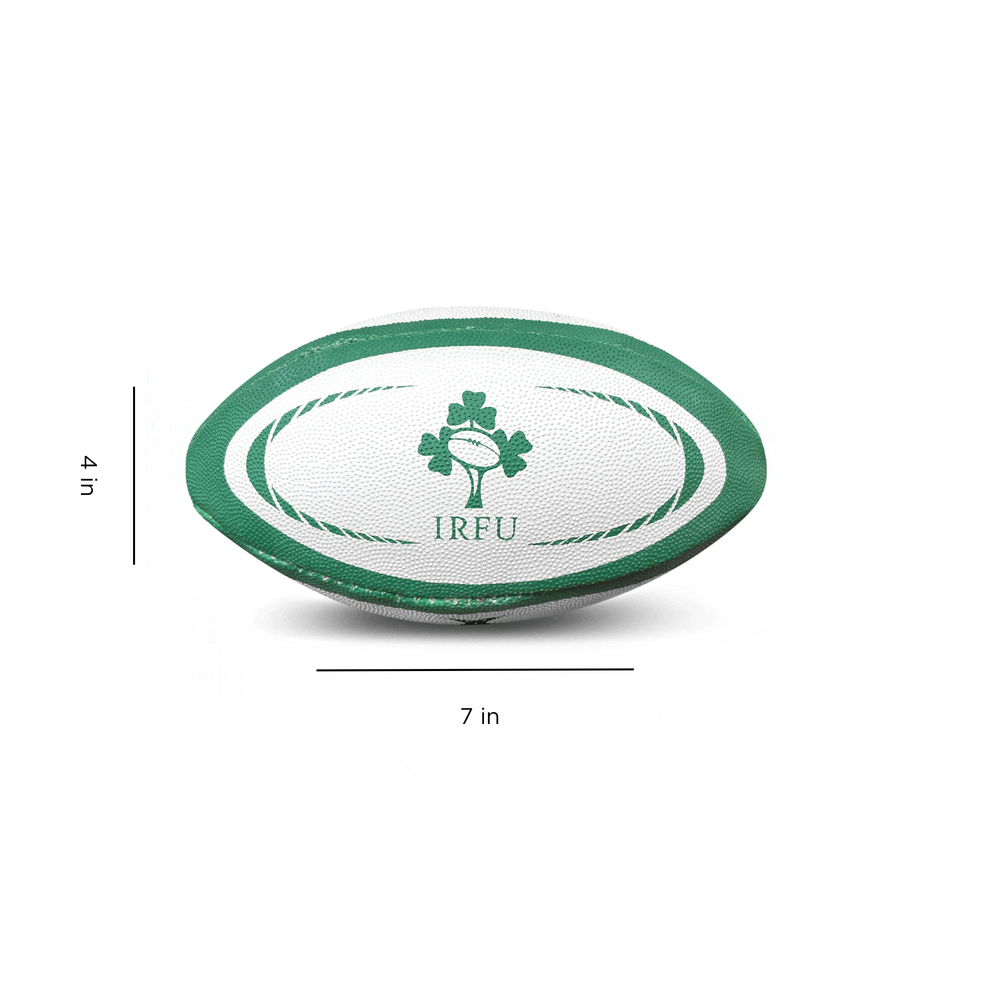 Ireland IRFU Mini Rugby Replica Ball by Gilbert | World Rugby Shop