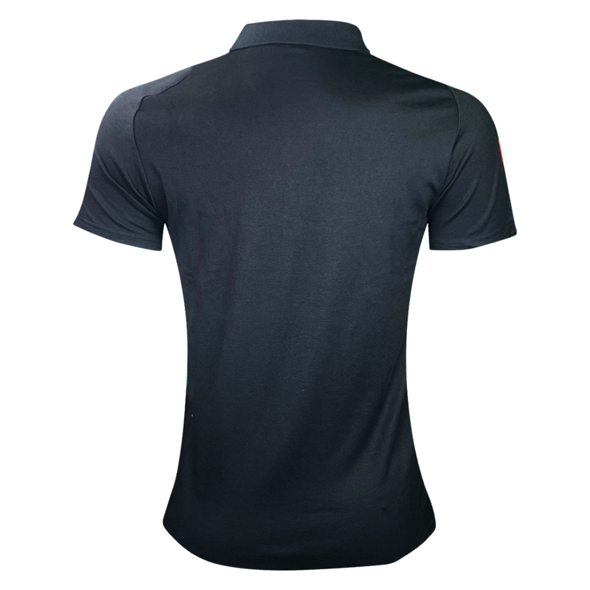 Adidas all black hot sale polo