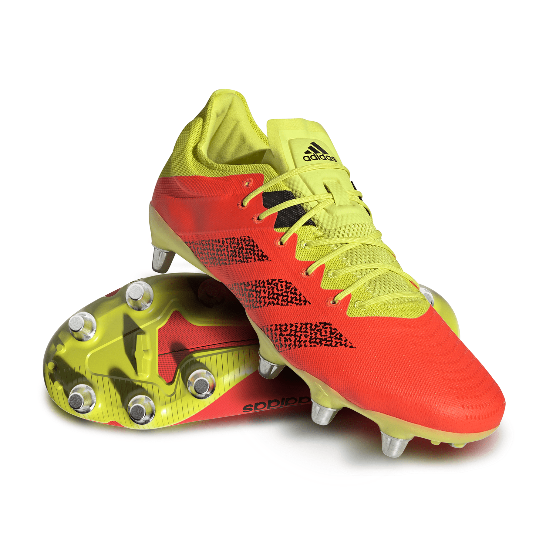 adidas Kakari Z.0 Rugby Cleat Soft Ground Boot Solar Red SKU