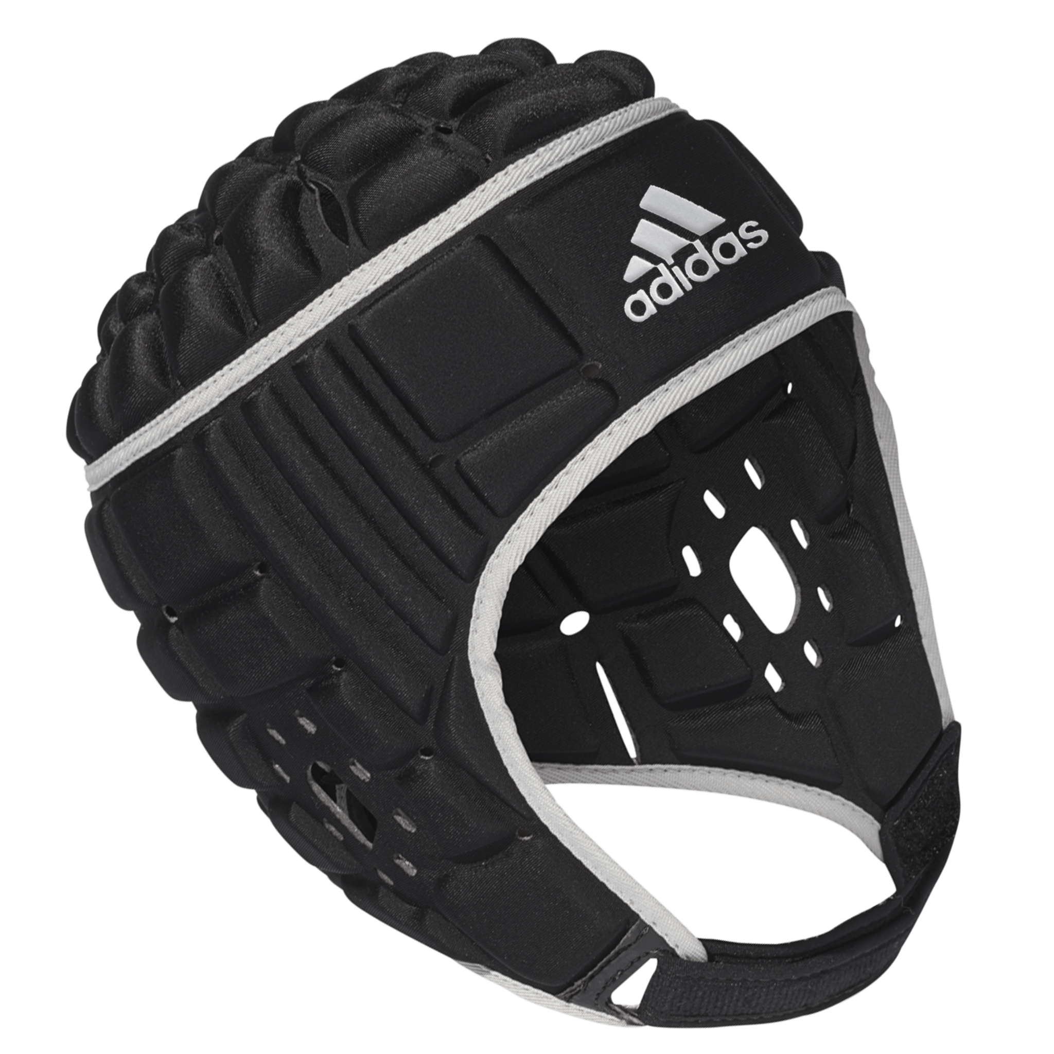 tage Slime gryde adidas Black/Matte Silver Rugby Scrum Cap Head Guard - World Rugby Shop