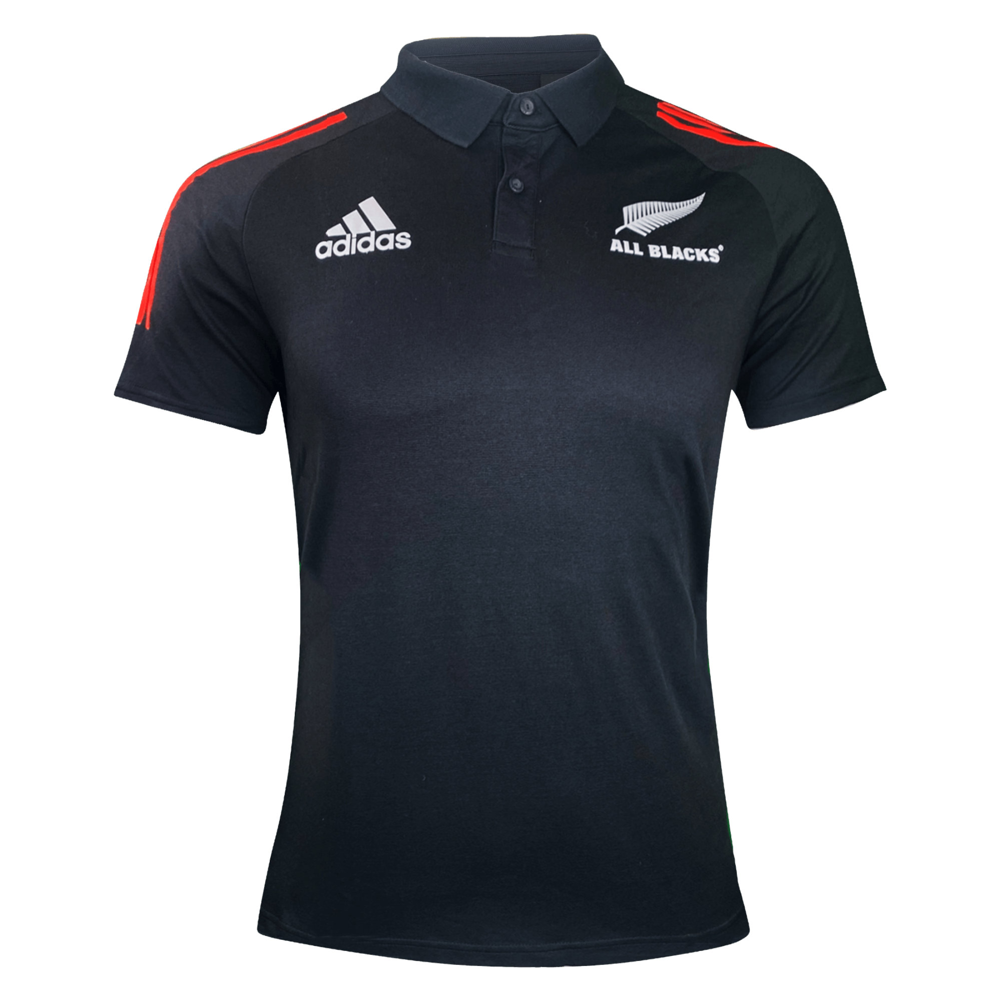 Adidas all black polo shirt hotsell