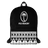 A Fiji Rugby Backpack with a palm tree on it.