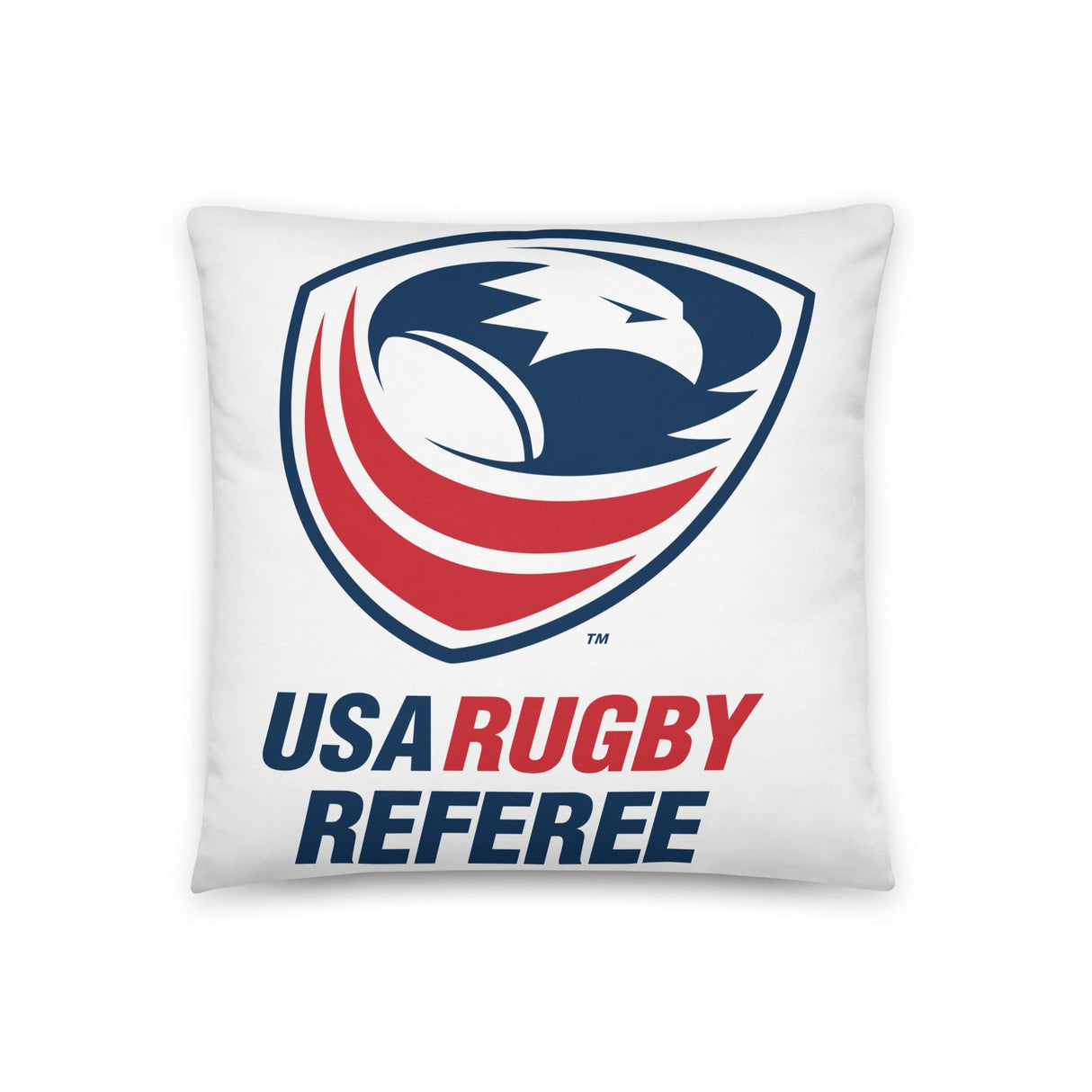 A PF USA Rugby Referees Basic Pillow.