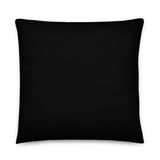 A Rugby Hive Basic Pillow on a white background.