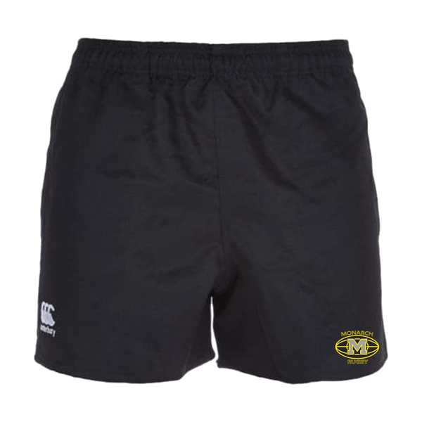 Black canterbury rugby shorts online