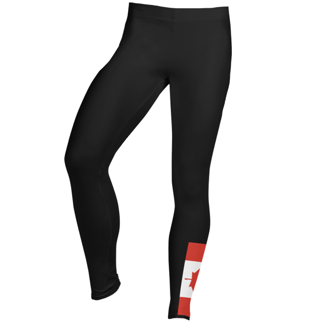 Canada Small Flag Leggings - World Rugby Shop