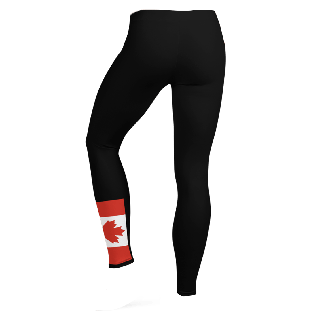 Canada Women s Small Flag Leggings World Rugby Shop