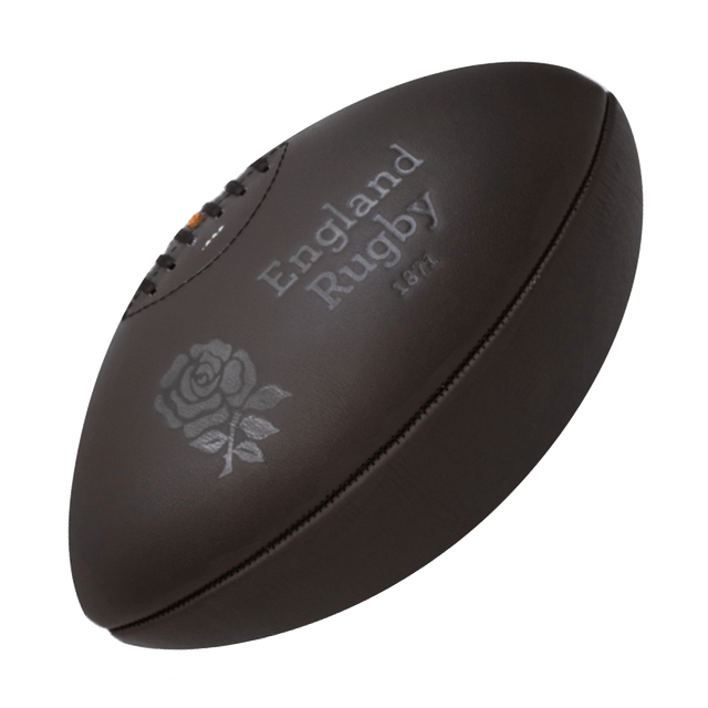 An England 1871 Vintage Leather Ball by Gilbert on a white background.