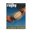 The Vintage La Semaine Nationale Rugby Poster showing a woman's butt.