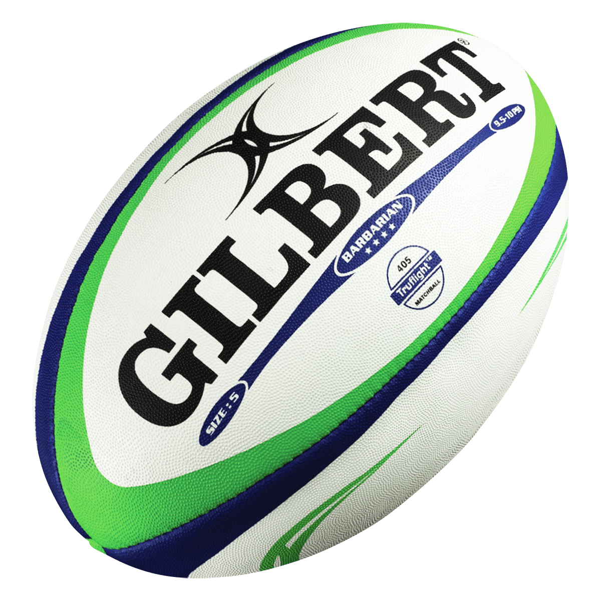 Barbarian 2.0 Match Rugby Ball by Gilbert World Rugby Shop