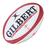 Alternate View of Gilbert Wales Replica Rugby Ball Gilbert Name