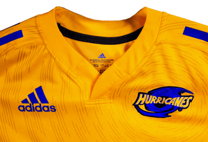 Hurricanes Away Jersey 2023 by Adidas | Large | Black/Blue/Yellow