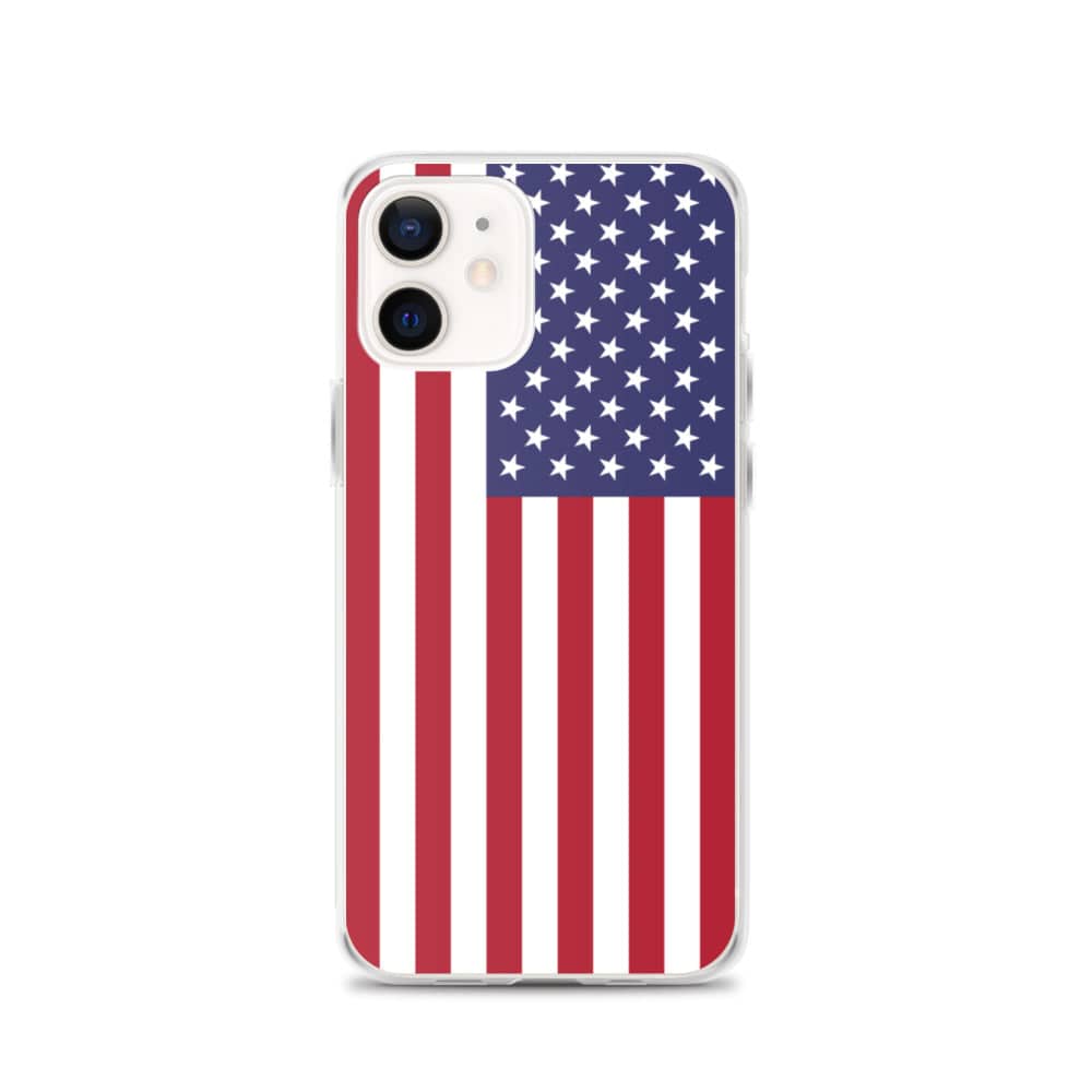 Dyefor | iPhone 12 Case | American Flag Phone Case Dyefor | iPhone 12 Case | American Flag Phone Case
