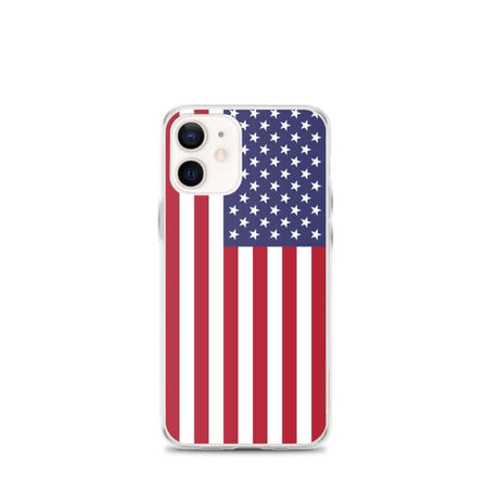 USA United States of America Flag covering back of iPhone Case
