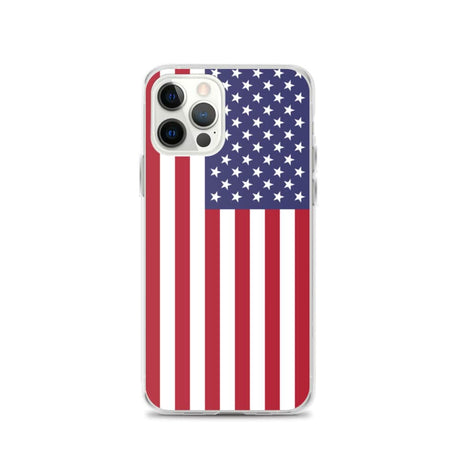 USA United States of America Flag covering back of iPhone Case
