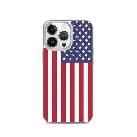 USA United States of America Flag covering back of iPhone Case