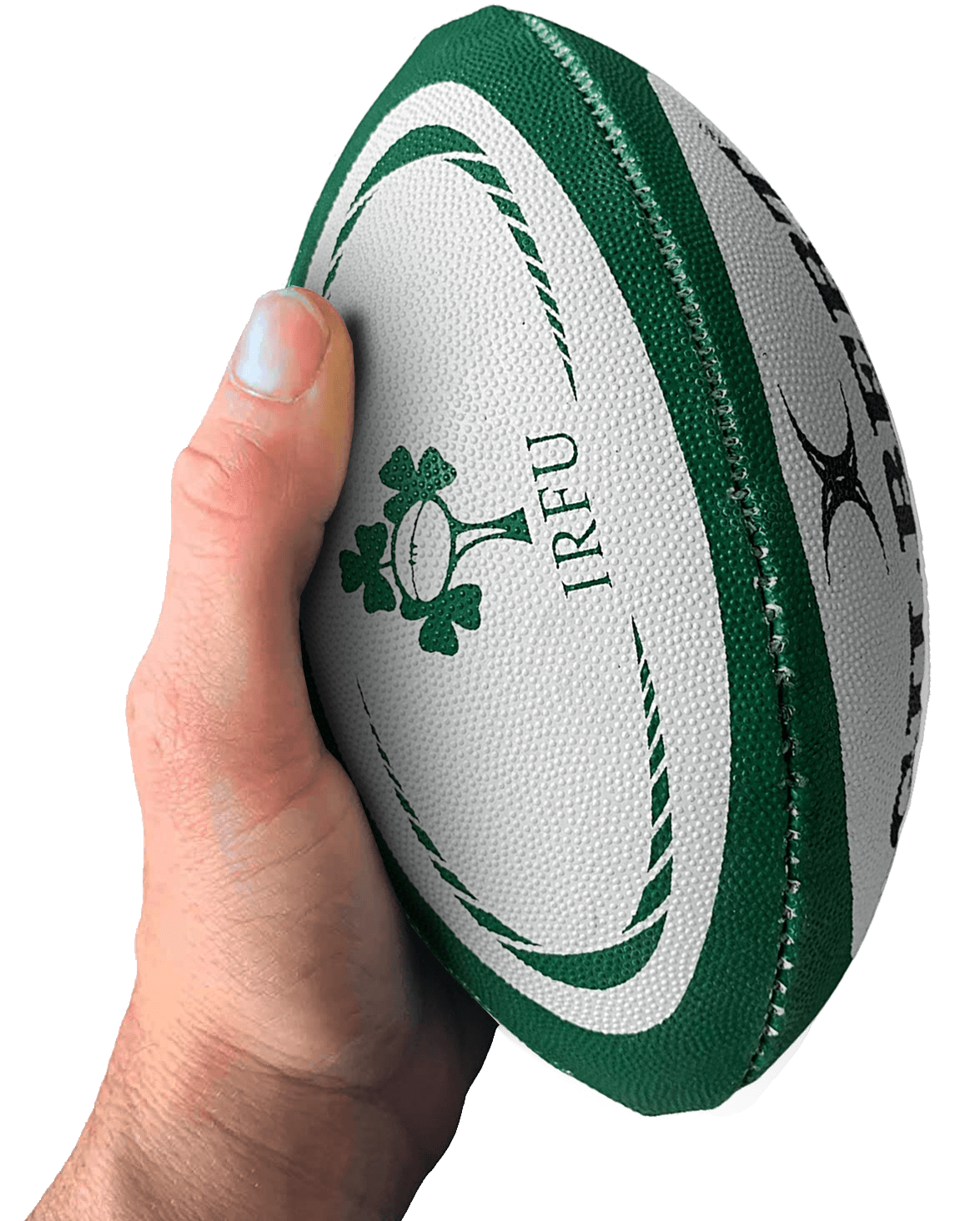 Ireland IRFU Mini Rugby Replica Ball by Gilbert | World Rugby Shop