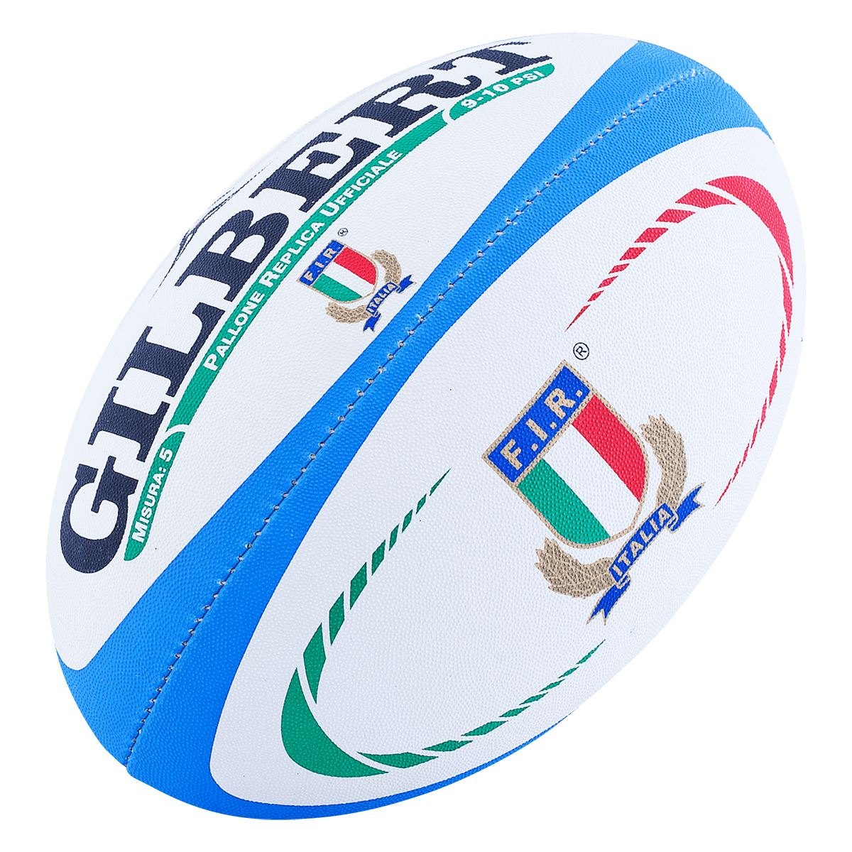 Gilbert Italy Replica Rugby Ball With Gilbert & Italy Logos