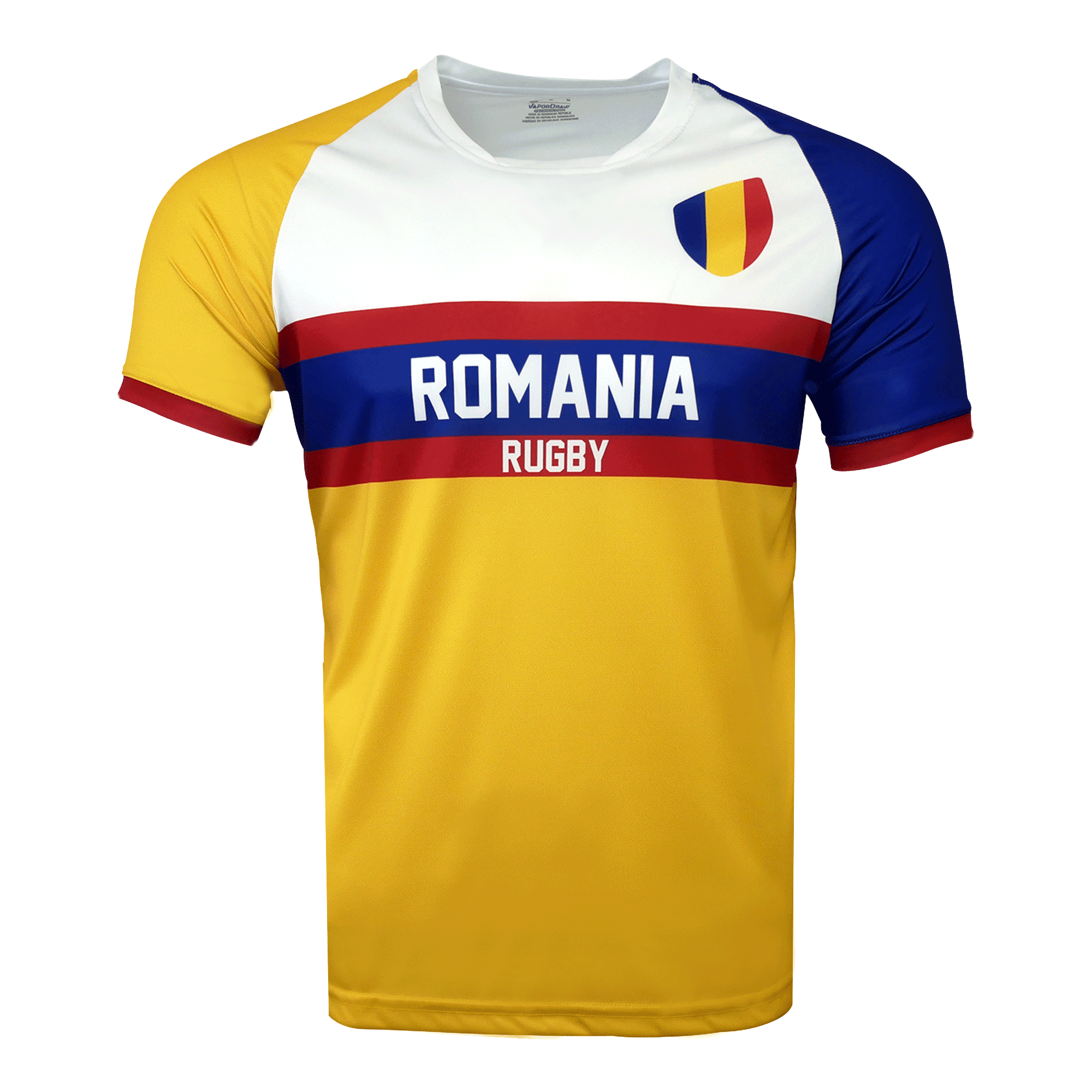  Romania or Romanian Design in Football Soccer Style T-Shirt :  Clothing, Shoes & Jewelry