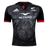 This Māori All Blacks Home Supporters Jersey by adidas comes in black and showcases an intricate Māori-inspired design. Made from recycled polyester, it features moisture-wicking fabric along with the Adidas and Altrad logos, and prominently displays the text "Māori All Blacks.