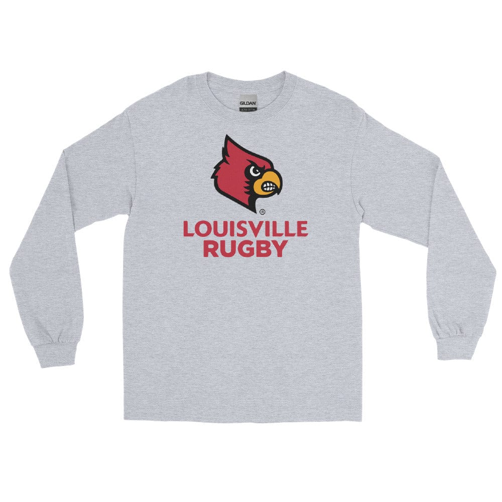 University of Louisville Rugby Men’s Long Sleeve Shirt Sport Grey / XL