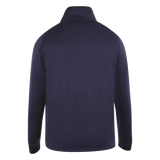 The back of a Langtree Rugby Club Canterbury Team 1/4 Zip Mid Layer Navy Rugby Training Top.
