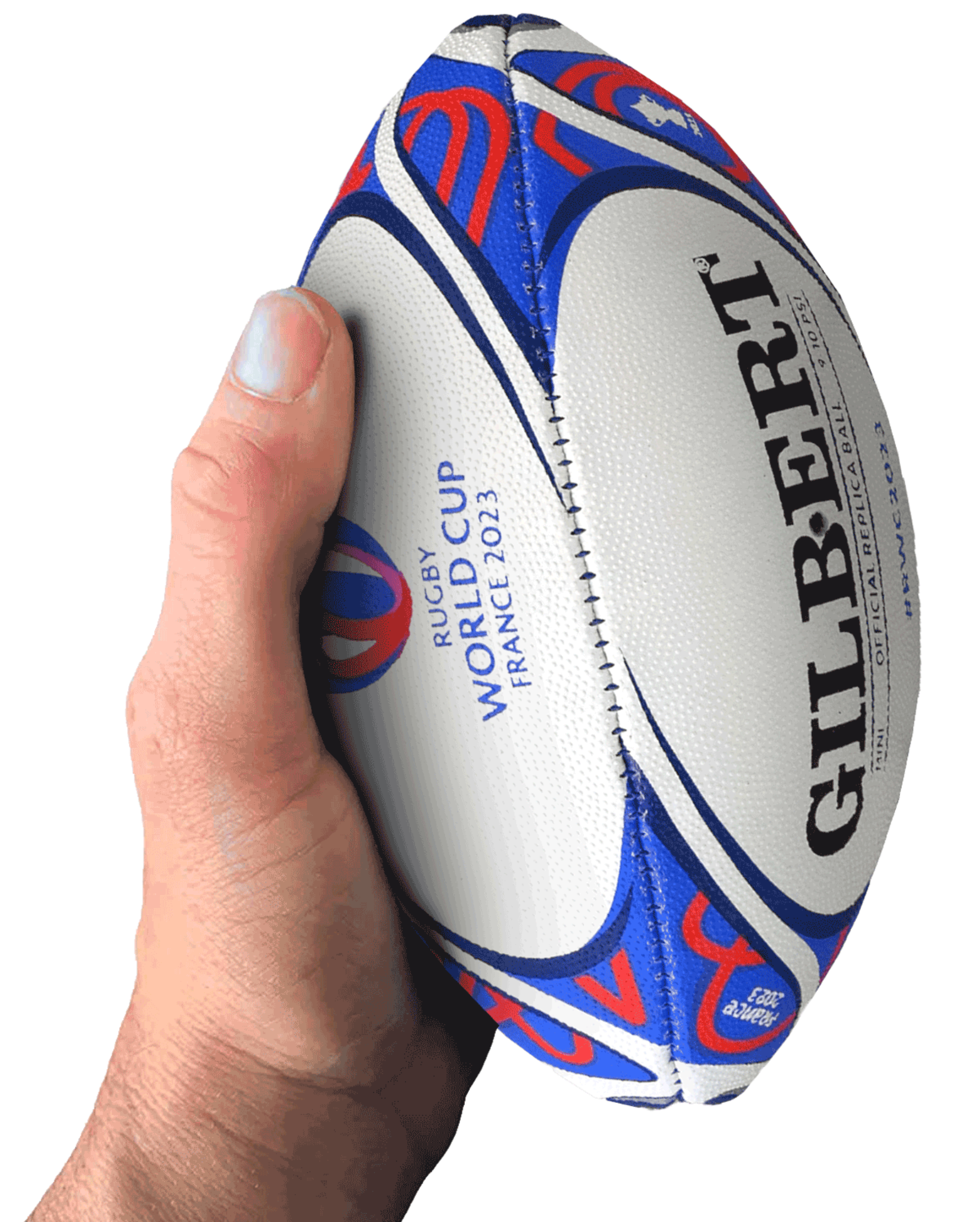 Rugby World Cup 23 Mini Rugby Ball by Gilbert