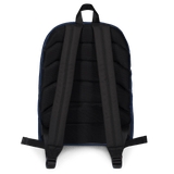 A USA Wheelchair Rugby Backpack on a green background.