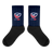 A pair of USA Wheelchair Rugby socks.