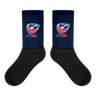A pair of USA Wheelchair Rugby socks.