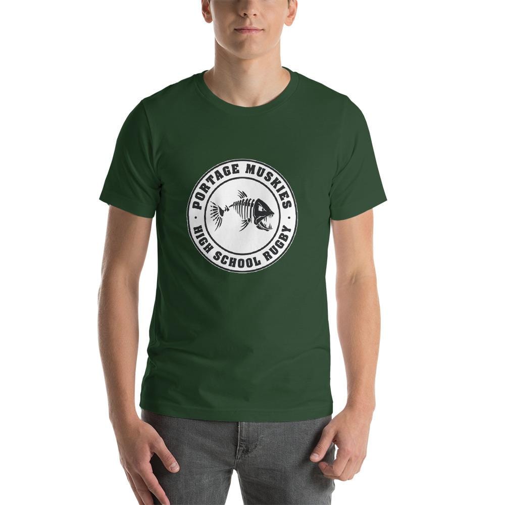 Portage Muskies Rugby T-Shirt Green