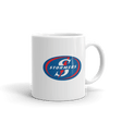 "A Stormers Rugby Mug with the team name printed on a white background."