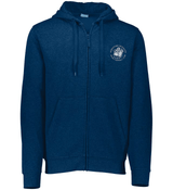 Navy Blue Georgetown University Fleece Full Zip Hoodie 