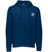 Navy Blue Georgetown University Fleece Full Zip Hoodie 