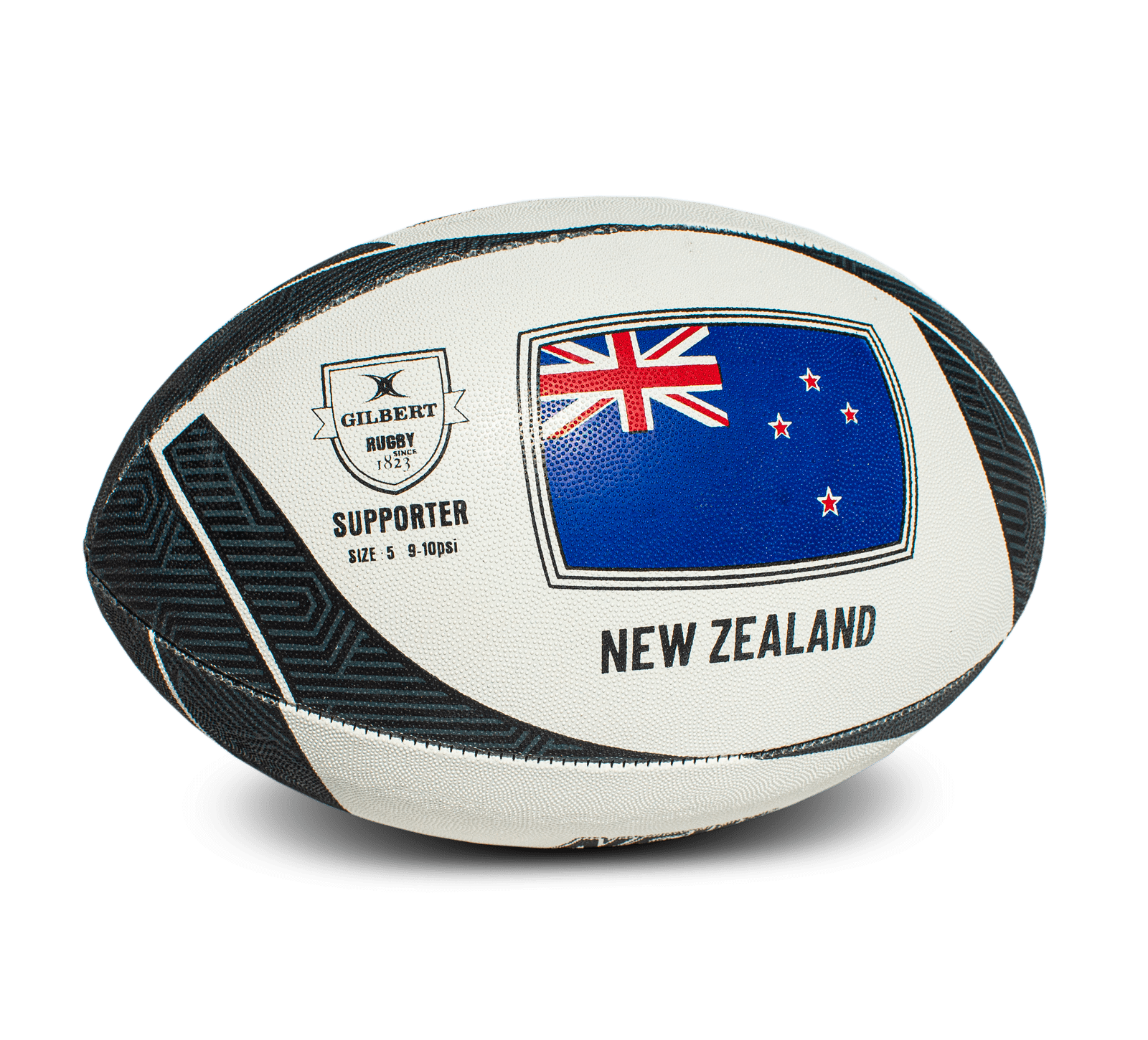 New Zealand Rugby Supporter Flag Ball by Gilbert World Rugby Shop