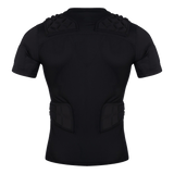 black Canterbury Rugby Elite Protection Vest