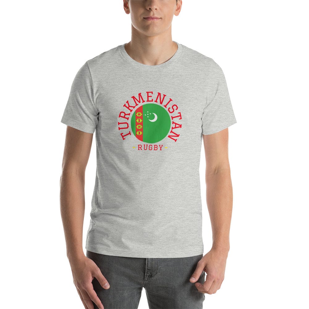 Turkmenistan Rugby Cotton T-Shirt