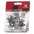 Gilbert Aluminum Replacement Rugby Studs in Blister Pack