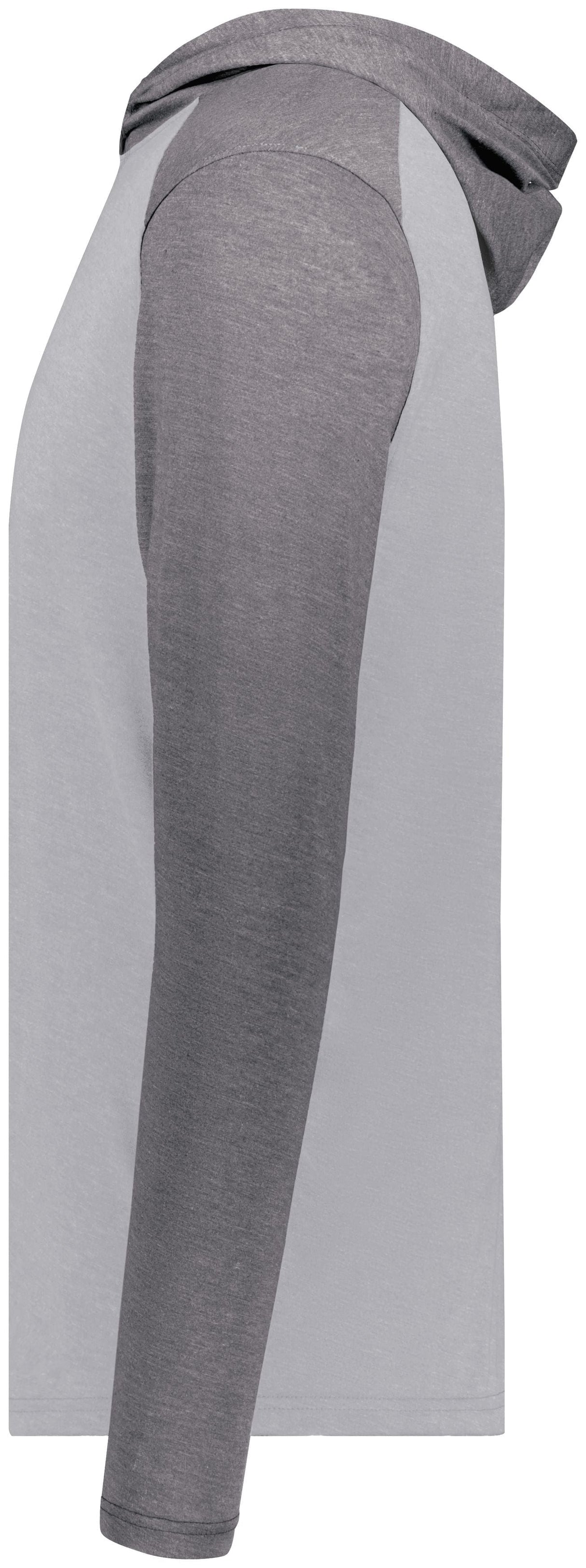The Fiji Vintage Raglan Hoodie is a woman's long sleeved shirt with a hood.