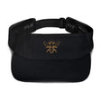A Rugby Hive Visor with a bee embroidered on it.